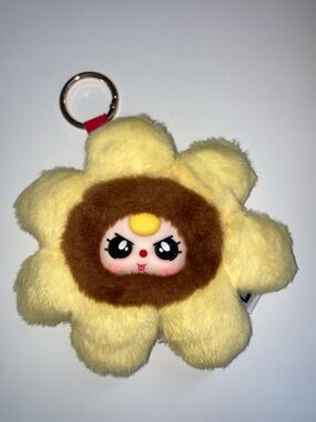 BABY THREE SUNFLOWER PLUSH KEYCHAIN